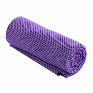 Chladící ručník fialový 32 x 90 cm - SJH 540E