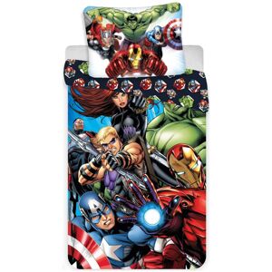 Jerry Fabrics Dětské bavlněné povlečení Avengers 03, 140 x 200 cm, 70 x 90 cm