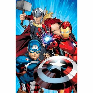 Jerry Fabrics Dětská deka Avengers Heroes 02, 100 x 150 cm