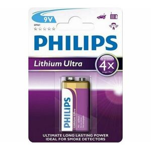 Baterie Philips Lithium Ultra 9 V 1ks
